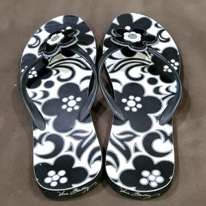 Vera Bradley night and day flip flops